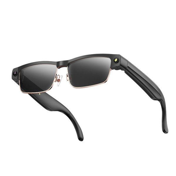 A_金 镜框_黑镜片 1 black AI Smart Glasses L802