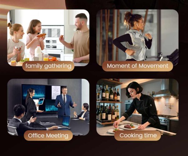 Real-time translation smart glasses