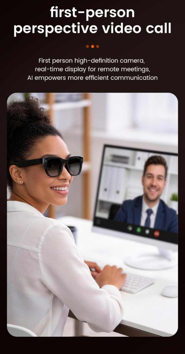 Real-time translation smart glasses