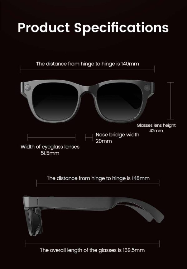Real-time translation smart glasses