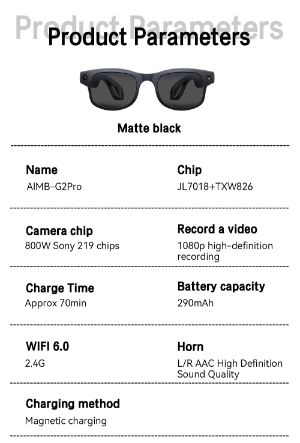 Gradient AI Smart Glasses G2Pro